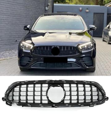 Grill voor Mercedes E-Klasse W213 2020-2022 | glans zwart