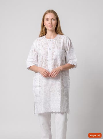 Unbranded Summer Dress Dames maat M Wit Vintage, Ophalen of Verzenden, Nieuw