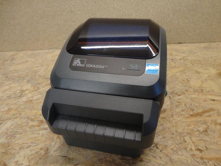 Zebra GX420d Barcode Label Printer USB & LAN + Cutter, Computers en Software, Printerbenodigdheden, Gebruikt, Ophalen of Verzenden