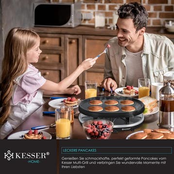 Gourmetstel 8 personen - Raclette - Gourmetplaat - Zwart - K, Verzenden, Zo goed als nieuw