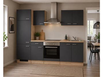 Veiling - Design Keuken - Maxime - Antraciet, Nieuw