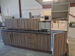 Prachtige houtlook keuken - Direct leverbaar, Ophalen, Gebruikt, Bruin, Enkelwandige keuken