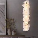 Luxe Marmeren Wandlamp – Albast & Koper, Modern & Elegant, Huis en Inrichting, Verzenden, Nieuw