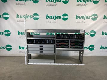 Aluca aluminium bedrijfswageninrichting gebruikt (nr 2330), Ophalen of Verzenden
