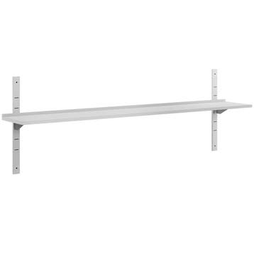 GGM Gastro | RVS wandplank ECO - 2000x400mm | WBK204#ECO |, Verzenden, Nieuw in verpakking, RVS Meubilair