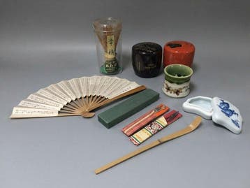 Assorted Japanese Tea Ceremony (Chado) Utensils Set with