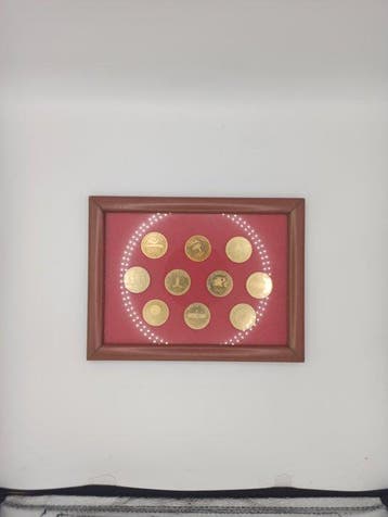 Coleccion completa Monedas de Oro 22k Juegos Olimpicos, Nieuw