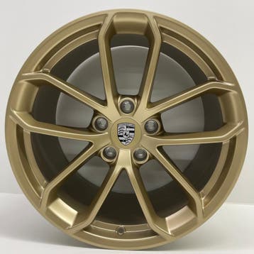 Porsche Boxster Spyder/Cayman GT4 (718) 20 Aurum met banden, Auto-onderdelen, Banden en Velgen, Ophalen, Gebruikt, 295 mm, Banden en Velgen