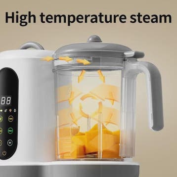4-in-1 Slimme Babyvoeding Maker: Stoom, Pureer & Mix met Dig, Verzenden, Nieuw