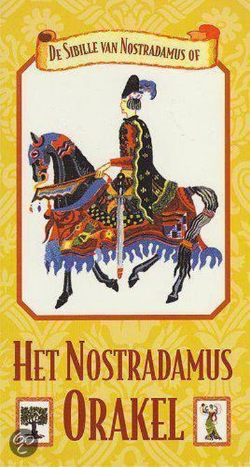 NOSTRADAMUS ORAKEL BOEK 9789063784362, Verzenden, Zo goed als nieuw