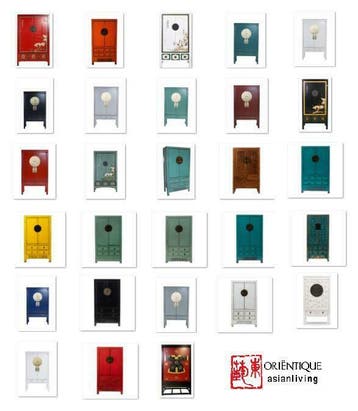 Chinese Bruidskast, Chinese kledingkast,Antieke Kast Oosters, Huis en Inrichting, Ophalen of Verzenden, Nieuw