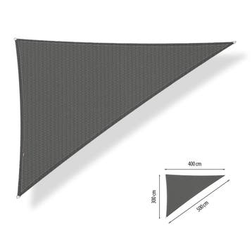 Schaduwdoek 3x4x5 driehoek 90 graden Cool grey, Ophalen of Verzenden, Nieuw