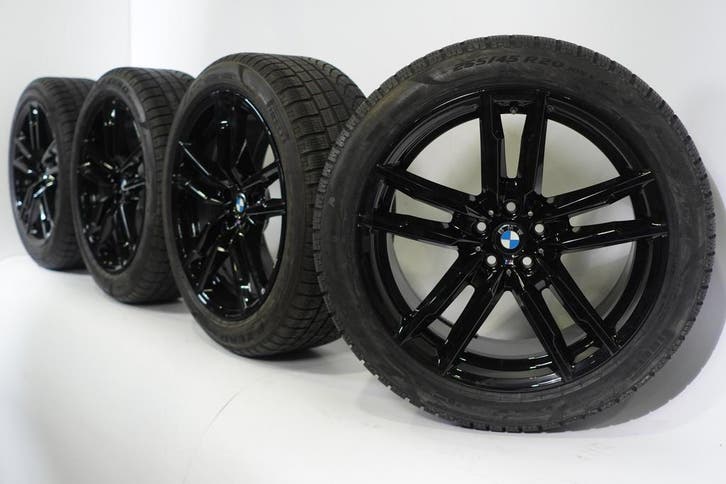 BMW X3M X4M F97 F98 764M 20 inch velgen Pirelli Winterbanden, Auto-onderdelen, Banden en Velgen, Velg(en), Gebruikt, 20 inch, Winterbanden
