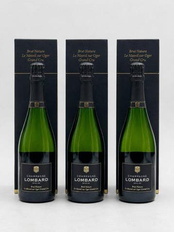 Lombard, Brut Nature Le Mesnil sur Oger Grand Cru -, Nieuw