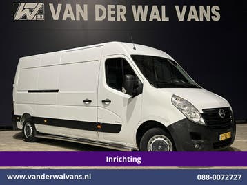 Opel Movano | 2.3 CDTI L3H2 Post NL inrichting Euro6 Airco |, Gebruikt, Euro 6, Wit, Dealer onderhouden