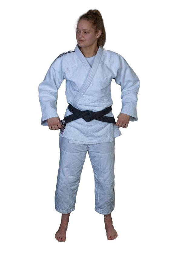 Judopak Adidas Champion slimfit IJF | Wit (Maat: 165), Sport en Fitness, Vechtsporten en Zelfverdediging, Vechtsportpak, Nieuw