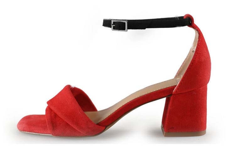 Manfield Sandalen in maat 36 Rood, Kleding | Dames, Schoenen, Rood, Zo goed als nieuw, Sandalen of Muiltjes, Verzenden