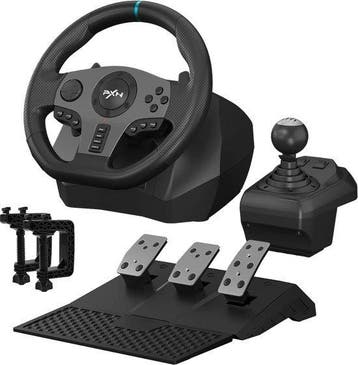 PXN - V9 - Race Stuur - Met Pedalen en Shifter - 270/900°-, Verzenden, Nieuw