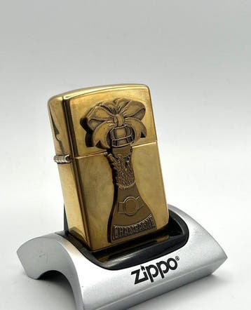 Zippo - Barrett-Smythe Champagne Pop - Solid Brass / Brass, Nieuw