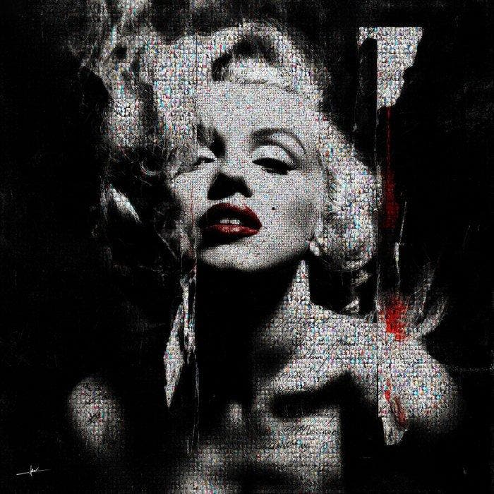 David Law (1967) - Crypto Marilyn Monroe II - Format XL -, Antiek en Kunst, Kunst | Designobjecten