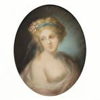 Rosalba Carriera (1673-1757), Follower of - Alegoría, Antiek en Kunst