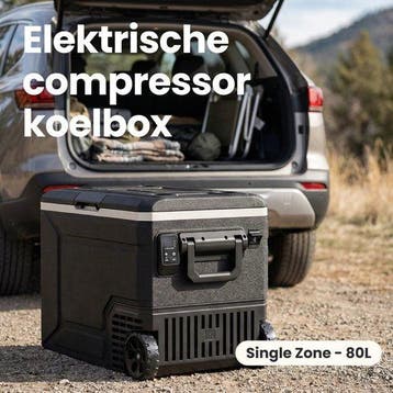 2dekans | Auronic Elektrische Koelbox - Compressor - 80L -, Ophalen of Verzenden, Zo goed als nieuw