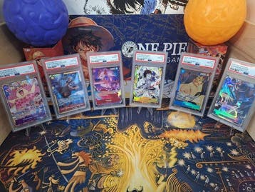 Bandai - 6 Graded card - One Piece - Monkey D. Luffy One, Nieuw