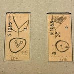 Joan Miro (1893-1983) - Facsimile of Two Paris Metro Tickets