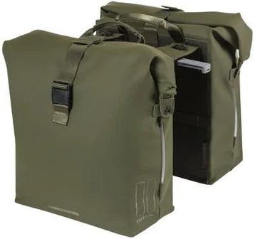 Dubbele fietstas Basil SoHo Nordlicht MIK - 41 liter - mosgr, Verzenden, Nieuw
