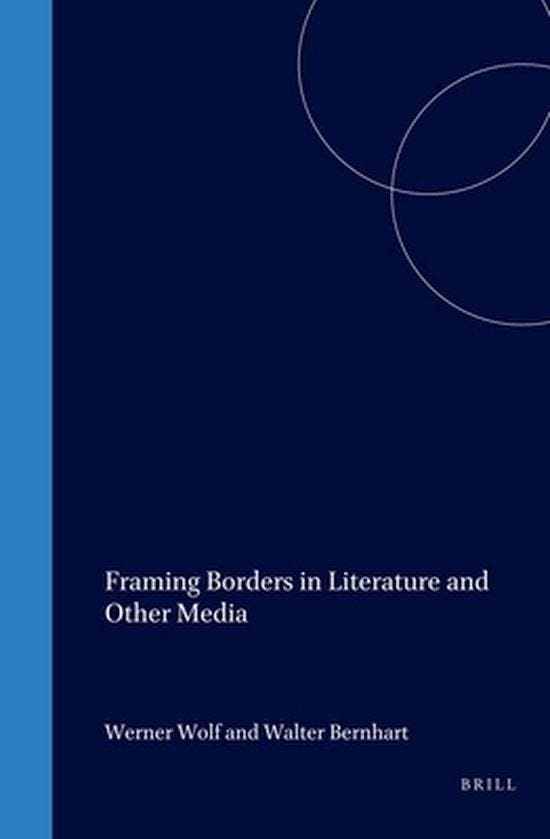 Studies in Intermediality- Framing Borders in Literature, Boeken, Literatuur, Ophalen of Verzenden