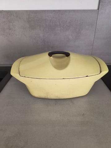 Le Creuset - Raymond Loewy, Braadpannen - Braadpan -, Antiek en Kunst