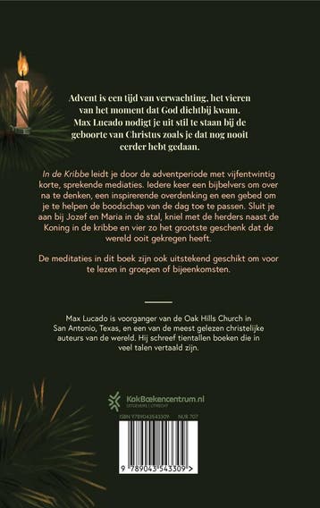 In de kribbe 9789043543309 Max Lucado, Boeken, Verzenden, Zo goed als nieuw, Max Lucado