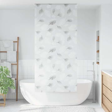 vidaXL Doucherolgordijn 100x240 cm stofbreedte 96 cm, Verzenden, Nieuw, Grijs