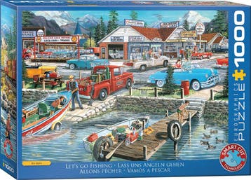 Let`s go Fishing - Ken Zylla Puzzel (1000 stukjes) |, Verzenden, Nieuw