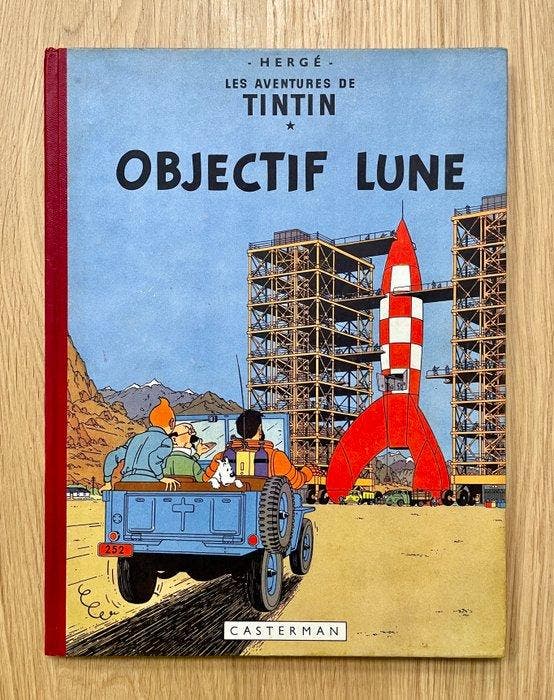 Tintin T16 - Objectif Lune (B8) - C - 1 Album - Eerste, Boeken, Strips | Comics