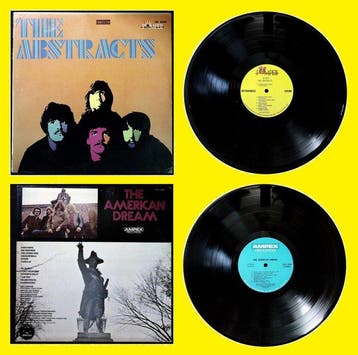 1. The Abstracts - same (1968 LP) - The American Dream {Pré, Nieuw in verpakking