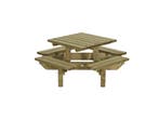 Talen Kinderpicknicktafel Jitte 125 x 125 cm, Tuin en Terras, Tuinsets en Loungesets, Nieuw