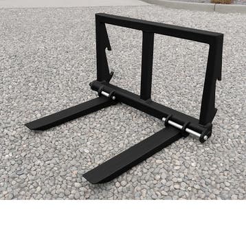 Solis Palletvork compact serie voorladers Black