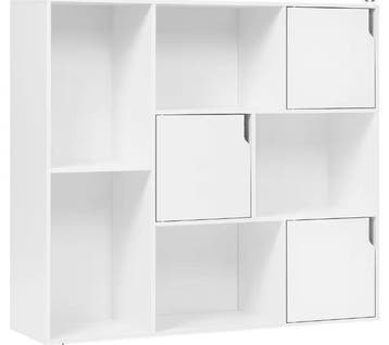 Boekenkast 8 Vakken – Moderne Opbergkast, Huis en Inrichting, Kasten | Boekenkasten, Verzenden, Nieuw