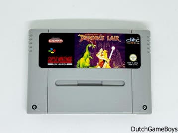 Super Nintendo / Snes - Dragons Lair - FRG, Spelcomputers en Games, Verzenden, Gebruikt