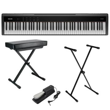 NUX NPK-200/BK Stage Piano Set met Standaard, Kruk en, Ophalen of Verzenden, Nieuw