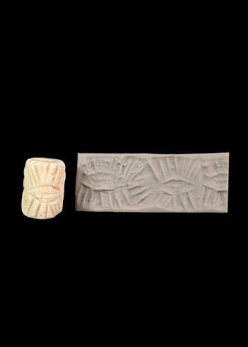 Jemdet Nasr White Stone Cylinder seal