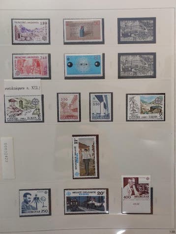 Europa CEPT 1983-1994 in 3 SAFE albums, Ophalen of Verzenden