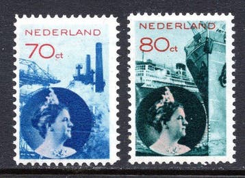 Nederland 1931 - Koningin Wilhelmina - NVPH 236/237, Postzegels en Munten, Gestempeld