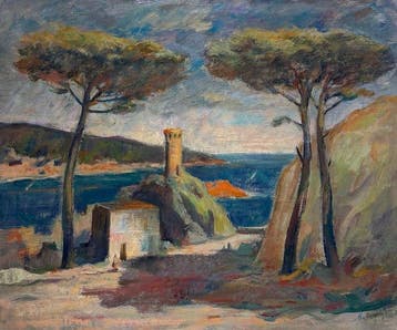 Eugenio Polesello (1895-1983) - Veduta di Marina