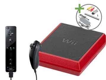 Nintendo Wii Mini Starter Pack - Motion Plus Black Edition, Ophalen of Verzenden, Zo goed als nieuw