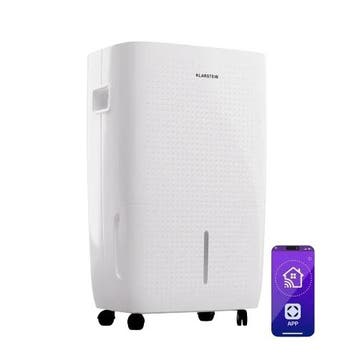 DryFy 60L Connect Smart Luchtontvochtiger | Wit | JouwKlimaa, Ophalen of Verzenden, Nieuw, Afzuiger