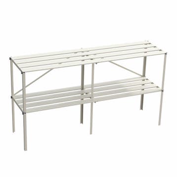 Royal Well kweektafel vrijstaand 165x45x90 cm - wit, Verzenden, Nieuw