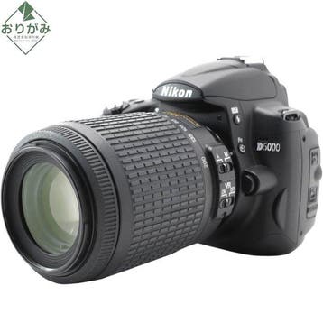Nikon D5000 + AF-S DX NIKKOR 55-200mm F4-5.6 G ED Digitale, Nieuw