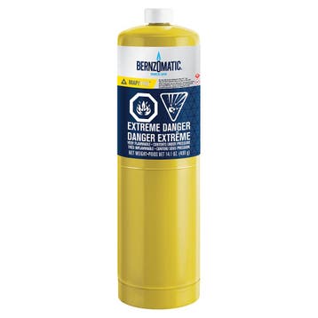 Gasfles Bernzomatic MAP PRO-MAX™  gas 400 gram - 1 liter.., Verzenden, Nieuw, Overige typen